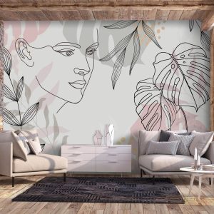 Fotobehang – Feminine Wildness