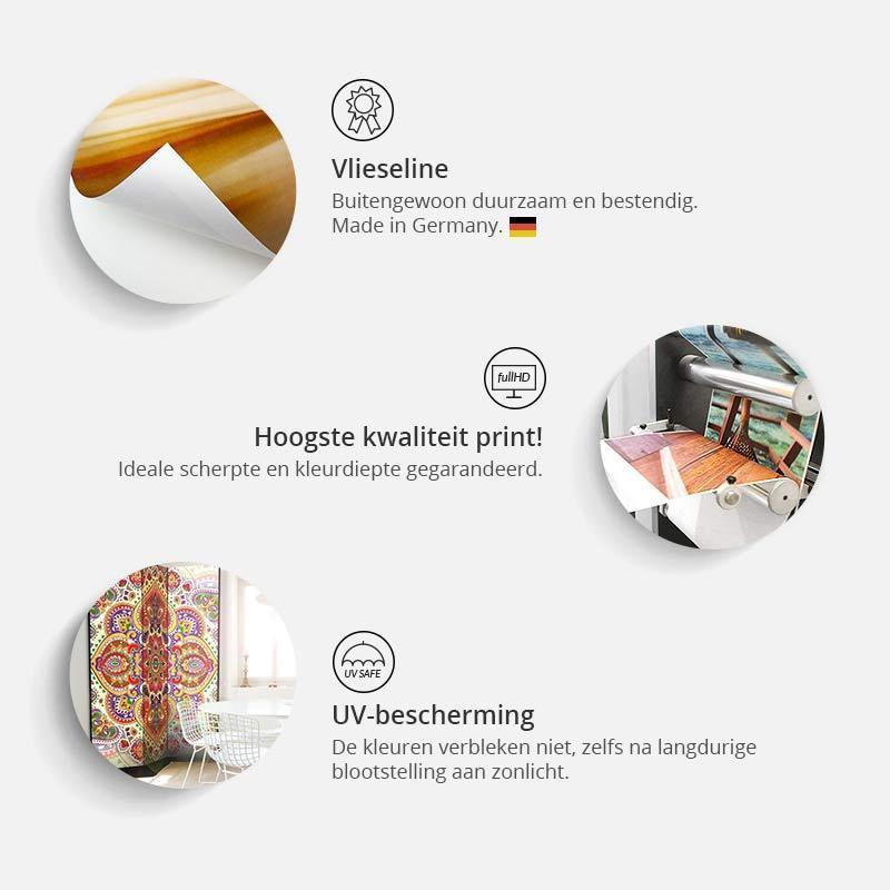 Vouwscherm – Antique Wood II - Afbeelding 3