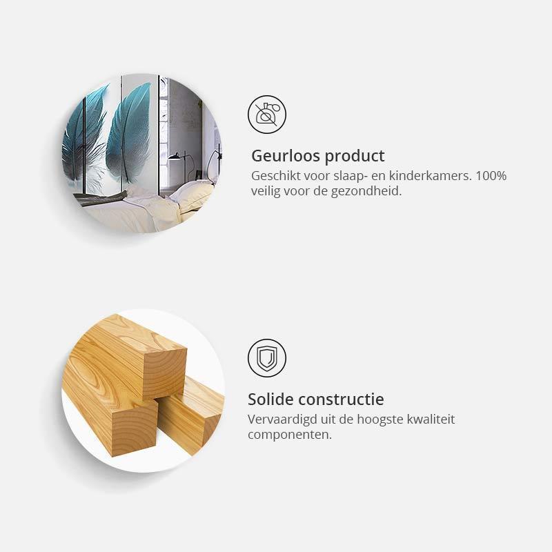 Vouwscherm – Antique Wood II - Afbeelding 4