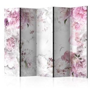 Vouwscherm – Dancing peonies II [Room Dividers]
