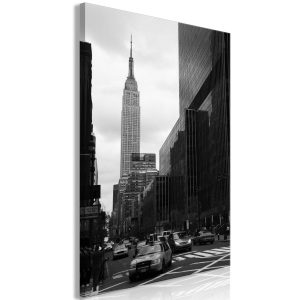 Schilderij – Street in New York (1 Part) Vertical